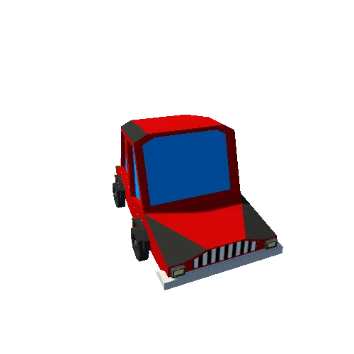 Car-1(Simple city car)-Red